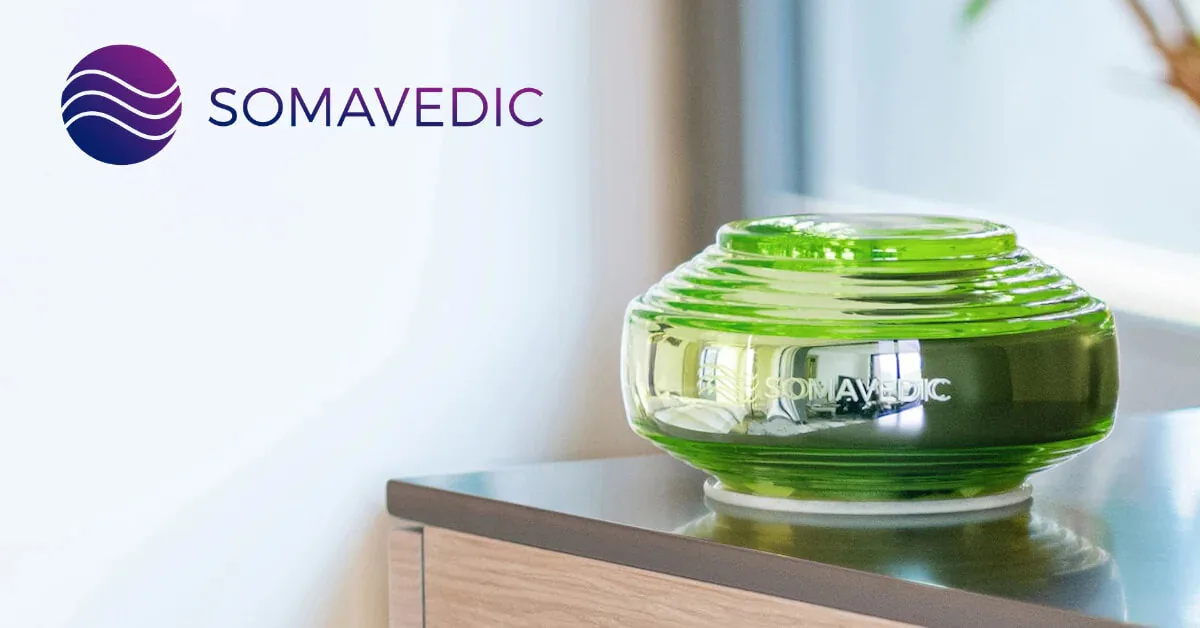 Somavedic — the green-glass frequency device
